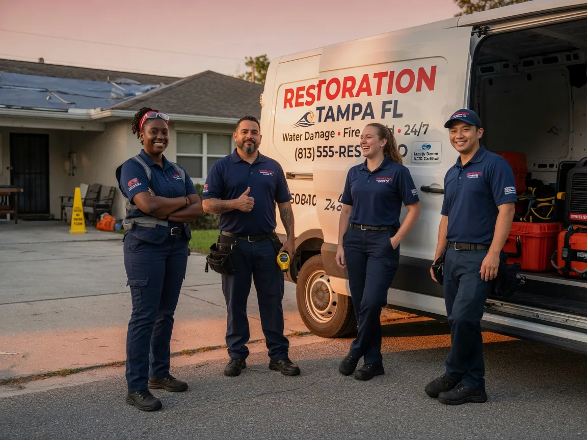 Water Damage Restoration company in New Hill, NC
